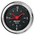Traditional Chrome Clock - Auto Meter 2585 UPC: 046074025853