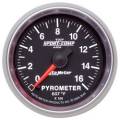 Sport-Comp II Electric Pyrometer Gauge Kit - Auto Meter 3644 UPC: 046074036446
