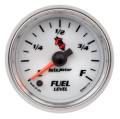 C2 Electric Programmable Fuel Level Gauge - Auto Meter 7114 UPC: 046074071140