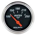 Designer Black Water Temperature Gauge - Auto Meter 1436 UPC: 046074014369