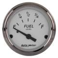 American Platinum Electric Fuel Level Gauge - Auto Meter 1905 UPC: 046074019050