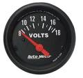 Z-Series Electric Voltmeter Gauge - Auto Meter 2645 UPC: 046074026454
