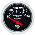 Sport-Comp Electric Oil Temperature Gauge - Auto Meter 3348-M UPC: 046074134111