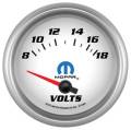 MOPAR Electric Voltmeter Gauge - Auto Meter 880252 UPC: 046074154805