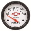GM Series Electric Voltmeter Gauge - Auto Meter 5891-00406 UPC: 046074136399