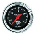 Traditional Chrome Mechanical Fuel Pressure Gauge - Auto Meter 2413 UPC: 046074024139