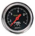 Traditional Chrome Mechanical Fuel Pressure Gauge - Auto Meter 2411 UPC: 046074024115