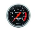 Sport-Comp Electric Nitrous Pressure Gauge - Auto Meter 3374 UPC: 046074033742