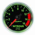 GS Electric Nitrous Pressure Gauge - Auto Meter 3874 UPC: 046074038747