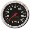 Traditional Chrome Electric Programmable Speedometer - Auto Meter 880244 UPC: 046074154331
