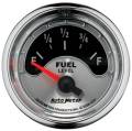 American Muscle Fuel Level Gauge - Auto Meter 1217 UPC: 046074012174