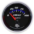 Cobalt Electric Oil Pressure Gauge - Auto Meter 6127 UPC: 046074061271