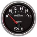 Sport-Comp II Electric Voltmeter Gauge - Auto Meter 7691 UPC: 046074076916