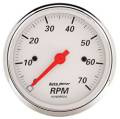 Arctic White Electric Tachometer - Auto Meter 1398 UPC: 046074013980