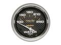 Carbon Fiber Electric Water Temperature Gauge - Auto Meter 4837 UPC: 046074048371