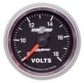 Sport-Comp II Electric Voltmeter Gauge - Auto Meter 3691 UPC: 046074036910