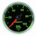 GS Mechanical Oil Pressure Gauge - Auto Meter 3821 UPC: 046074038211