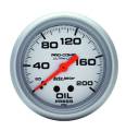 Ultra-Lite Mechanical Oil Pressure Gauge - Auto Meter 4422 UPC: 046074044229