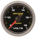Pro-Comp Pro Voltmeter Gauge - Auto Meter 8691 UPC: 046074086915