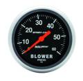 Sport-Comp Mechanical Blower Pressure Gauge - Auto Meter 3402 UPC: 046074034022