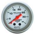 Ultra-Lite Mechanical Boost Gauge - Auto Meter 4304 UPC: 046074043048
