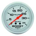 Ultra-Lite Mechanical Boost Gauge - Auto Meter 4404 UPC: 046074044045