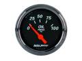 Designer Black Oil Pressure Gauge - Auto Meter 1427 UPC: 046074014277