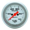 Ultra-Lite Electric Fuel Pressure Gauge - Auto Meter 4363 UPC: 046074043635