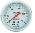 Silver LFGs Fuel Pressure Gauge - Auto Meter 4611 UPC: 046074046117