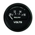 Autogage Electric Voltmeter Gauge - Auto Meter 2319 UPC: 046074023194