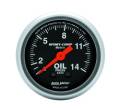 Sport-Comp Mechanical Metric Oil Pressure Gauge - Auto Meter 3322-J UPC: 046074116049