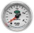 NV Electric Programmable Fuel Level Gauge - Auto Meter 7310 UPC: 046074073106