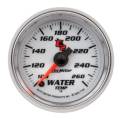 C2 Electric Water Temperature Gauge - Auto Meter 7155 UPC: 046074071553