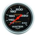 Pro-Comp Liquid-Filled Mechanical Water Temperature Gauge - Auto Meter 5433 UPC: 046074054334