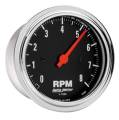 Traditional Chrome In-Dash Electric Tachometer - Auto Meter 2499 UPC: 046074024993