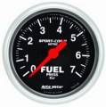 Sport-Comp Electric Fuel Pressure Gauge - Auto Meter 3363-M UPC: 046074134180