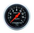 Sport-Comp Electric Pyrometer - Auto Meter 3343 UPC: 046074033438