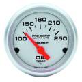 Ultra-Lite Electric Oil Temperature Gauge - Auto Meter 4347 UPC: 046074043475