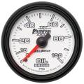 Phantom II Mechanical Oil Pressure Gauge - Auto Meter 7521 UPC: 046074075216