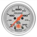 Ultra-Lite Electric Oil Temperature Gauge - Auto Meter 4340 UPC: 046074043406
