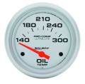 Ultra-Lite Electric Oil Temperature Gauge - Auto Meter 4447 UPC: 046074044472