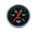Sport-Comp Electric Fuel Pressure Gauge - Auto Meter 3363 UPC: 046074033636