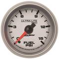 Ultra-Lite Pro Fuel Pressure Gauge - Auto Meter 8961 UPC: 046074089619