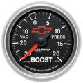 GM Series Mechanical Boost/Vacuum Gauge - Auto Meter 3607-00406 UPC: 046074136078