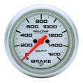 Brake Pressure Gauge - Brake Pressure Gauge - Auto Meter - Ultra-Lite Electric Brake Pressure Gauge - Auto Meter 4467 UPC: 046074044670