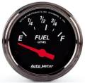 Designer Black Fuel Level Gauge - Auto Meter 1416 UPC: 046074014161