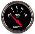 Designer Black Fuel Level Gauge - Auto Meter 1417 UPC: 046074014178