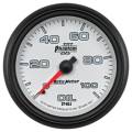 Phantom II Mechanical Oil Pressure Gauge - Auto Meter 7821 UPC: 046074078217