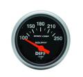 Differentials and Components - Differential Temperature Gauge - Auto Meter - Sport-Comp Electric Differential Temperature Gauge - Auto Meter 3349 UPC: 046074033490