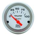 Ultra-Lite Electric Oil Pressure Gauge - Auto Meter 4327 UPC: 046074043277